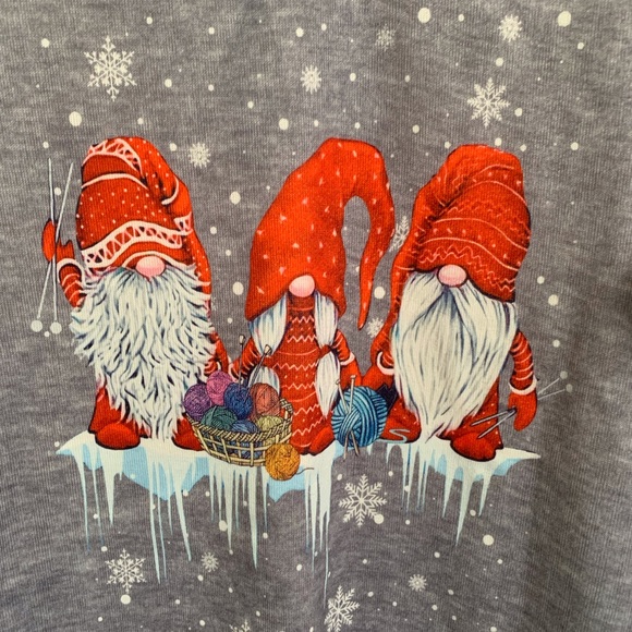 Winter Nightgown with Gnomes by Just Fashion Now. Size XL - Picture 3 of 12